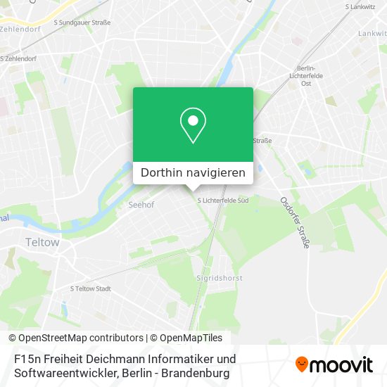F15n Freiheit Deichmann Informatiker und Softwareentwickler Karte