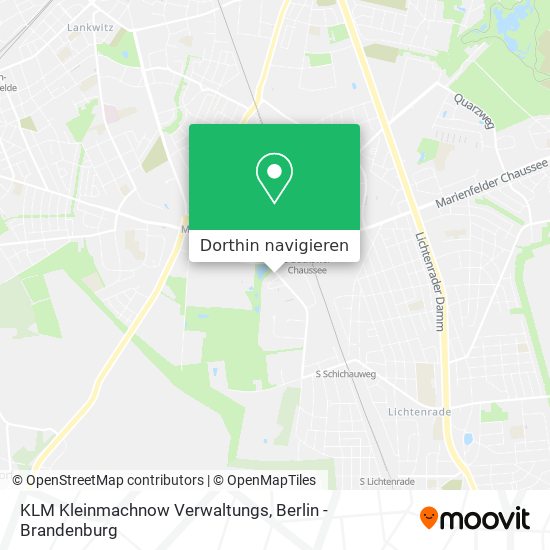 KLM Kleinmachnow Verwaltungs Karte