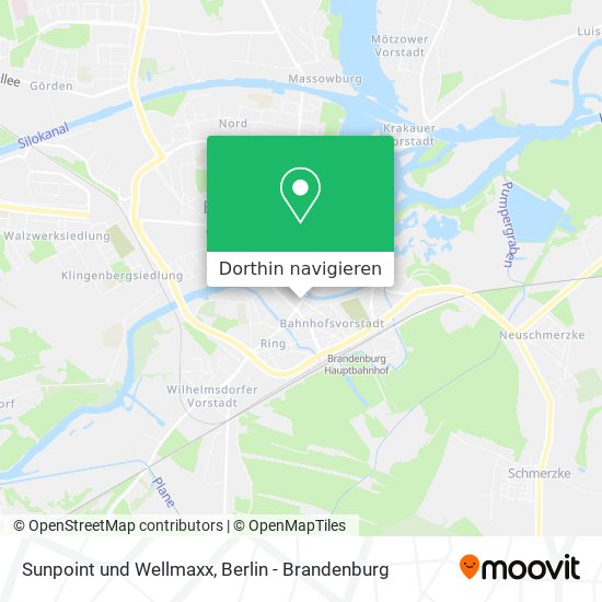 Sunpoint und Wellmaxx Karte