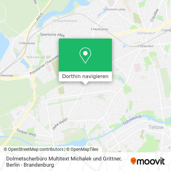 Dolmetscherbüro Multitext Michalek und Grittner Karte