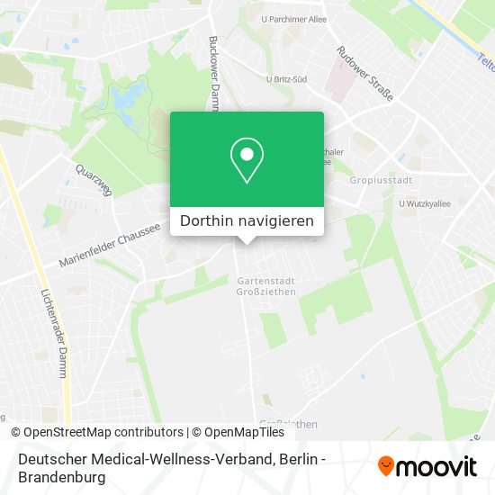 Deutscher Medical-Wellness-Verband Karte