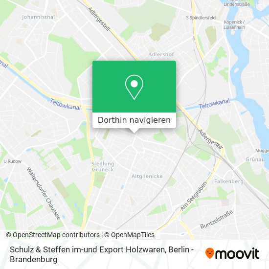 Schulz & Steffen im-und Export Holzwaren Karte