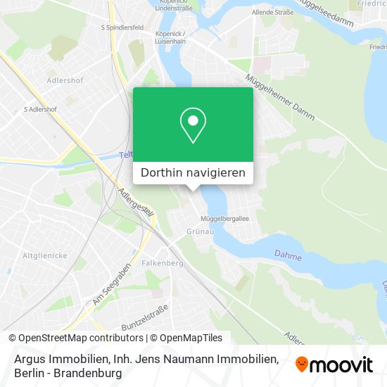 Argus Immobilien, Inh. Jens Naumann Immobilien Karte