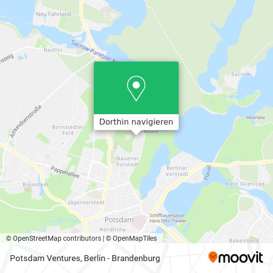 Potsdam Ventures Karte