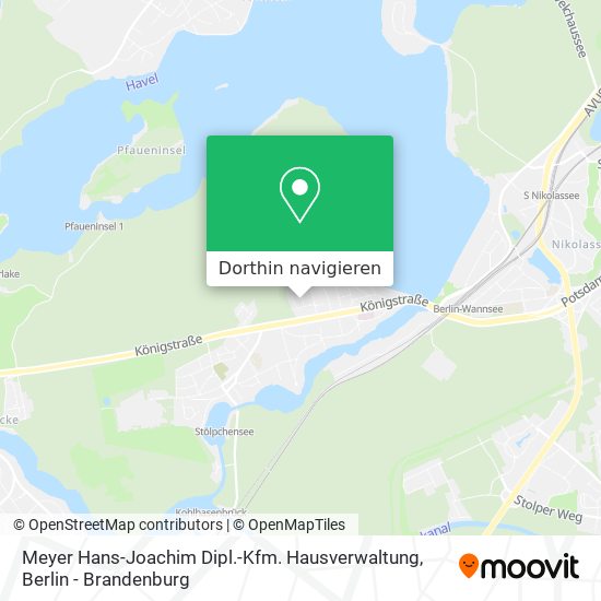 Meyer Hans-Joachim Dipl.-Kfm. Hausverwaltung Karte