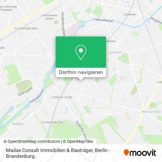 Madax Consult Immobilien & Bauträger Karte