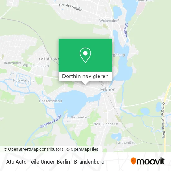 Atu Auto-Teile-Unger Karte