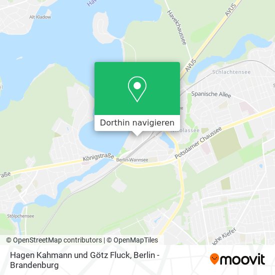 Hagen Kahmann und Götz Fluck Karte