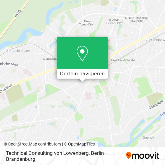 Technical Consulting von Löwenberg Karte