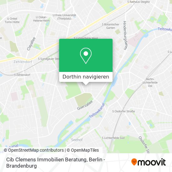 Cib Clemens Immobilien Beratung Karte