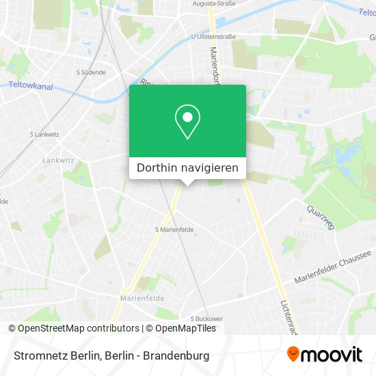 Stromnetz Berlin Karte