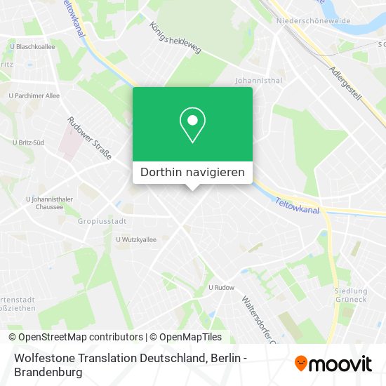 Wolfestone Translation Deutschland Karte