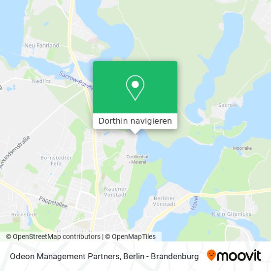 Odeon Management Partners Karte