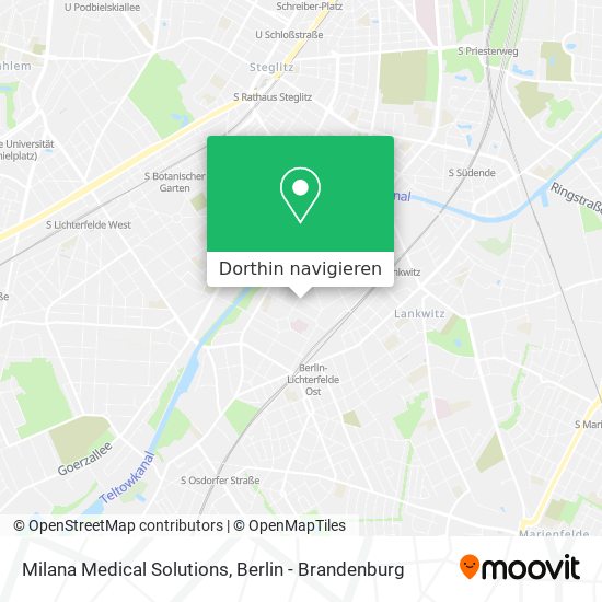 Milana Medical Solutions Karte