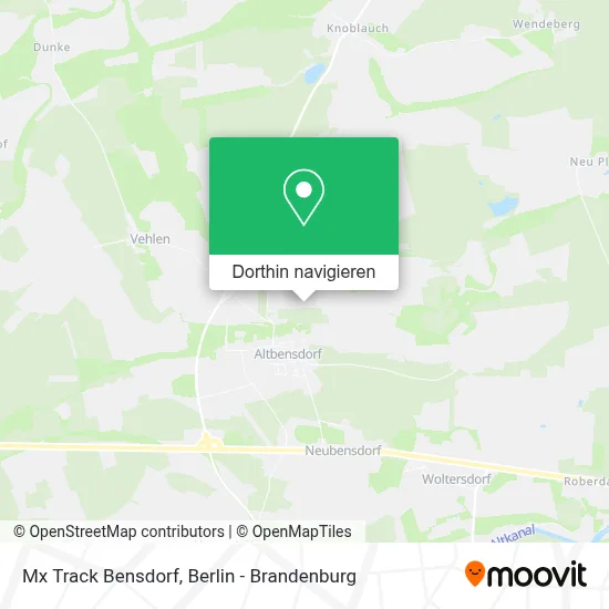 Mx Track Bensdorf Karte