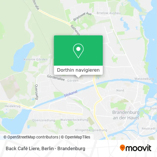 Back Café Liere Karte