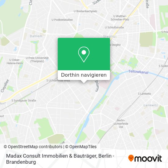 Madax Consult Immobilien & Bauträger Karte