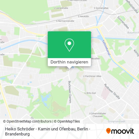 Heiko Schröder - Kamin und Ofenbau Karte