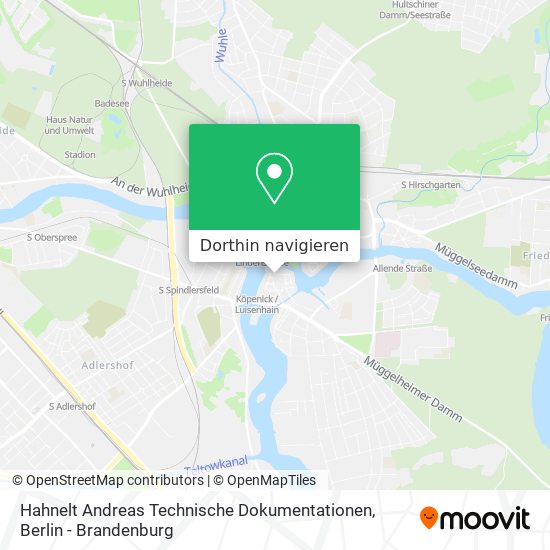 Hahnelt Andreas Technische Dokumentationen Karte