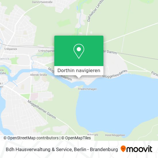 Bdh Hausverwaltung & Service Karte