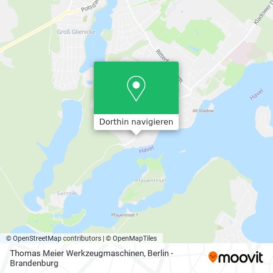 Thomas Meier Werkzeugmaschinen Karte