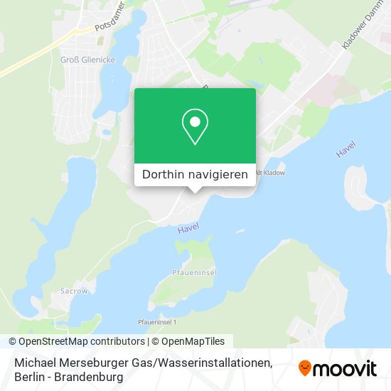 Michael Merseburger Gas / Wasserinstallationen Karte