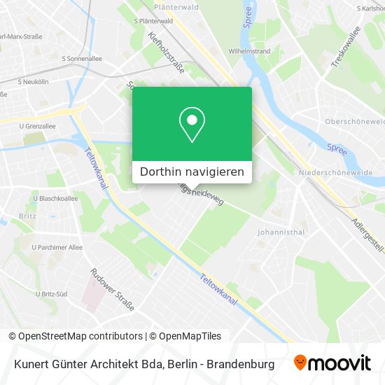 Kunert Günter Architekt Bda Karte