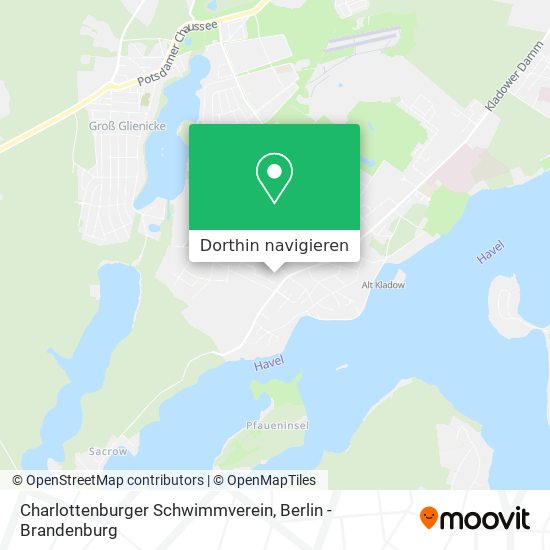 Charlottenburger Schwimmverein Karte