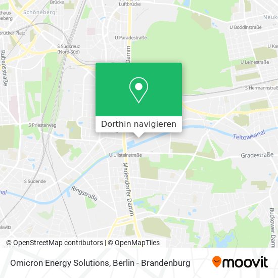 Omicron Energy Solutions Karte