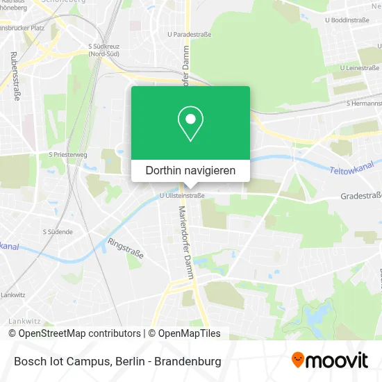 Bosch Iot Campus Karte