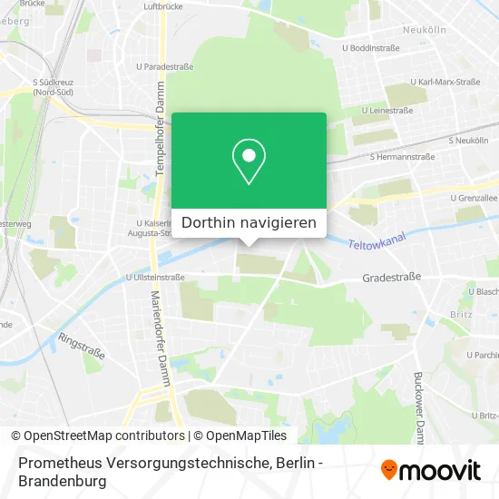 Prometheus Versorgungstechnische Karte