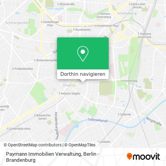 Paymann Immobilien Verwaltung Karte