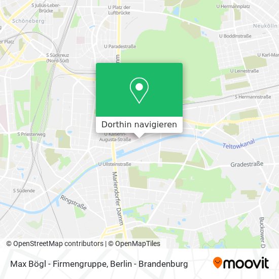 Max Bögl - Firmengruppe Karte