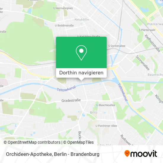 Orchideen-Apotheke Karte