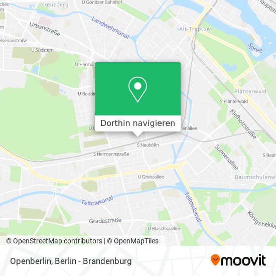 Openberlin Karte