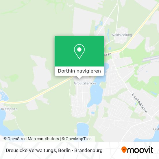 Dreusicke Verwaltungs Karte