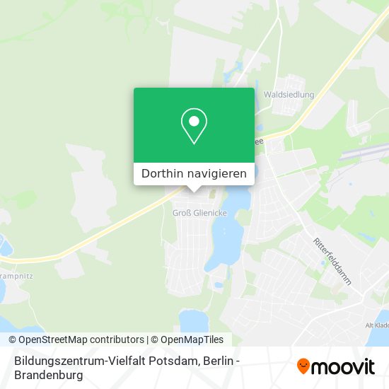 Bildungszentrum-Vielfalt Potsdam Karte