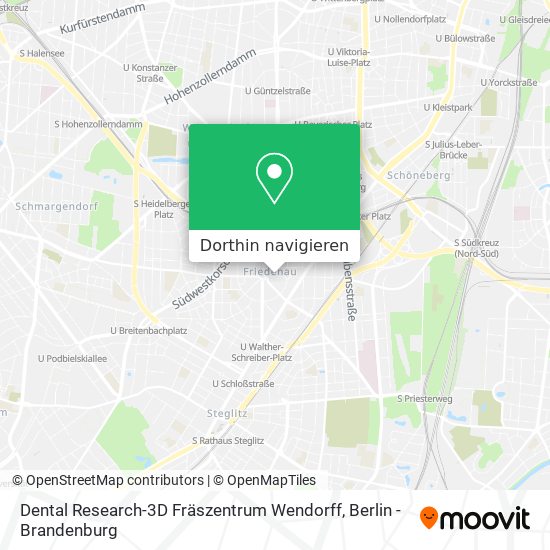 Dental Research-3D Fräszentrum Wendorff Karte