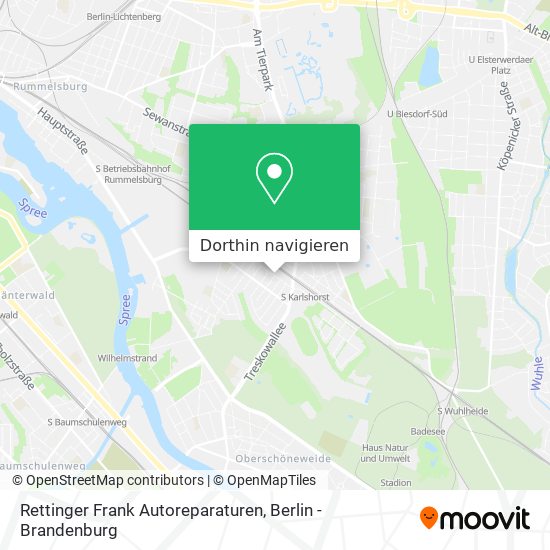 Rettinger Frank Autoreparaturen Karte