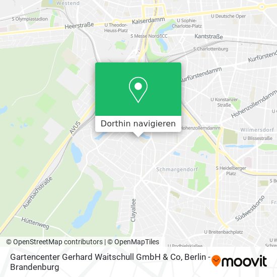 Gartencenter Gerhard Waitschull GmbH & Co Karte