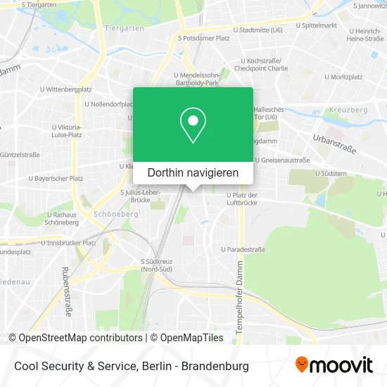 Cool Security & Service Karte