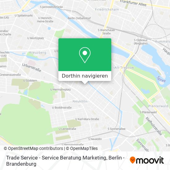 Trade Service - Service Beratung Marketing Karte