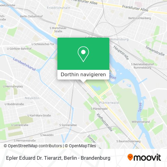 Epler Eduard Dr. Tierarzt Karte