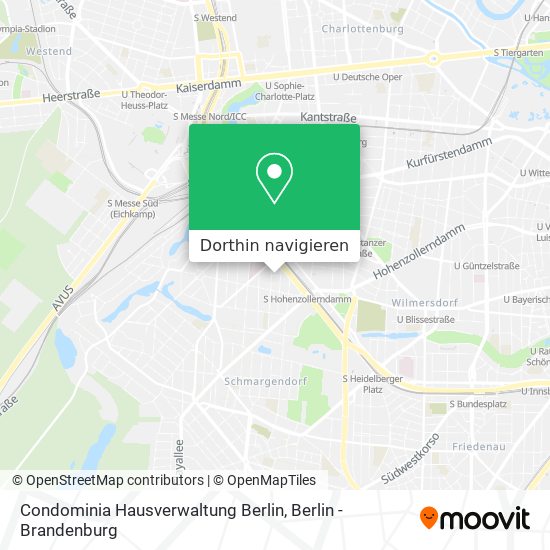 Condominia Hausverwaltung Berlin Karte