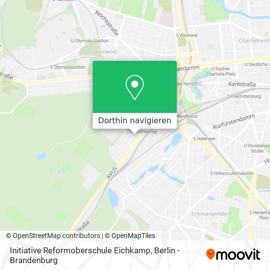 Initiative Reformoberschule Eichkamp Karte