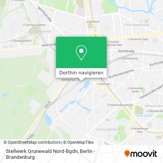 Stellwerk Grunewald Nord-Bgdn Karte