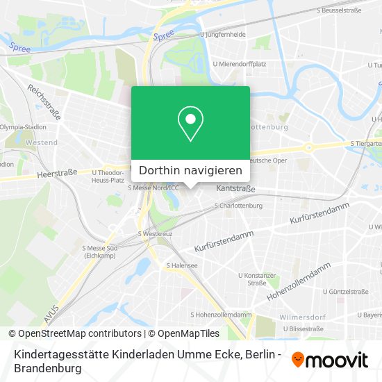 Kindertagesstätte Kinderladen Umme Ecke Karte