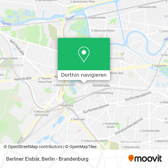 Berliner Eisbär Karte