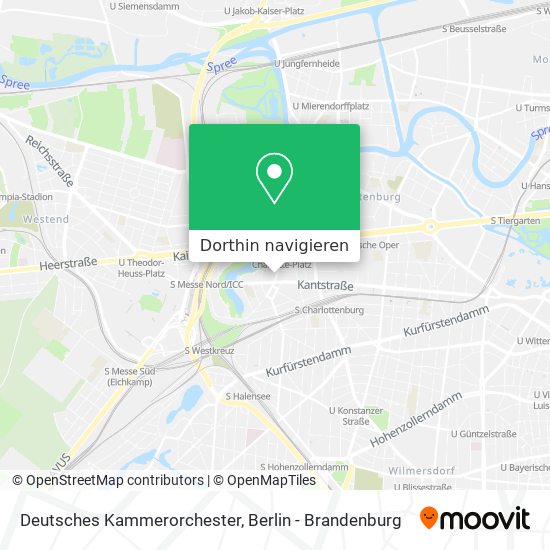 Deutsches Kammerorchester Karte