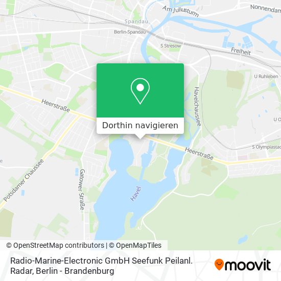 Radio-Marine-Electronic GmbH Seefunk Peilanl. Radar Karte